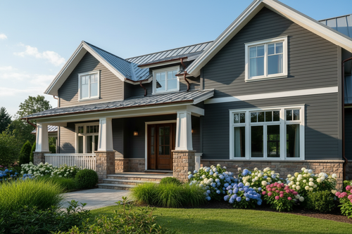 LP Smart Siding on craftsman home